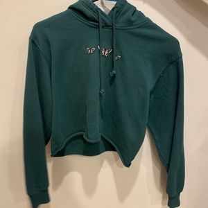 Hollister Co. cropped hoodie